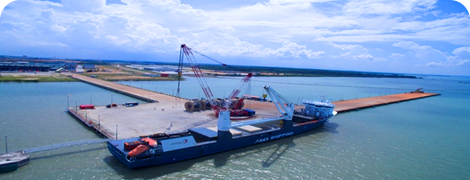 Bulk & Break Bulk Jetty  | TLP Terminal Sdn Bhd | Pelabuhan Johor | Marine Port Terminal | Tanjung Langsat | Johor | Malaysia
